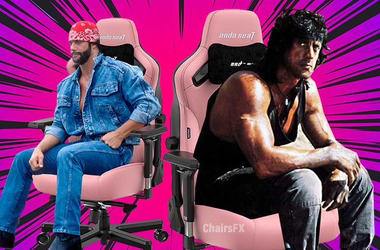 Anda Seat Kaiser 3 Creamy Pink chair