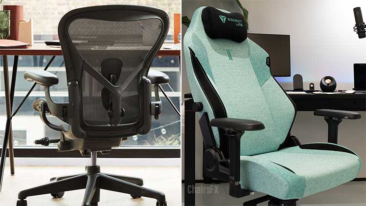 Aeron vs Titan comfort comparison