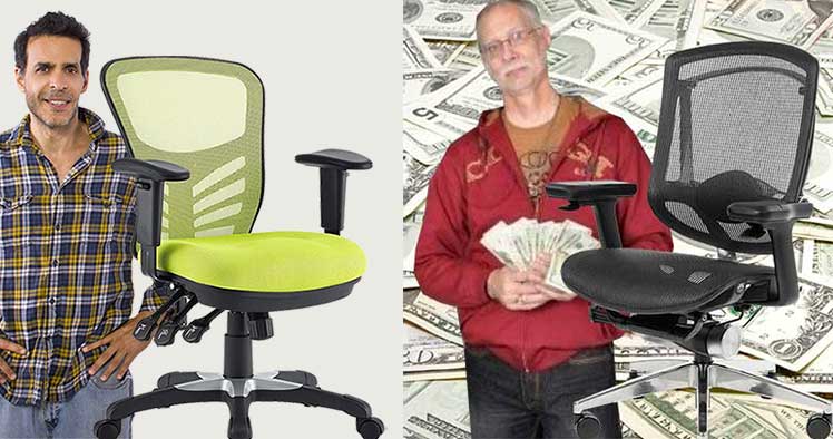 Modway Articulate vs Secretlab NeueChair