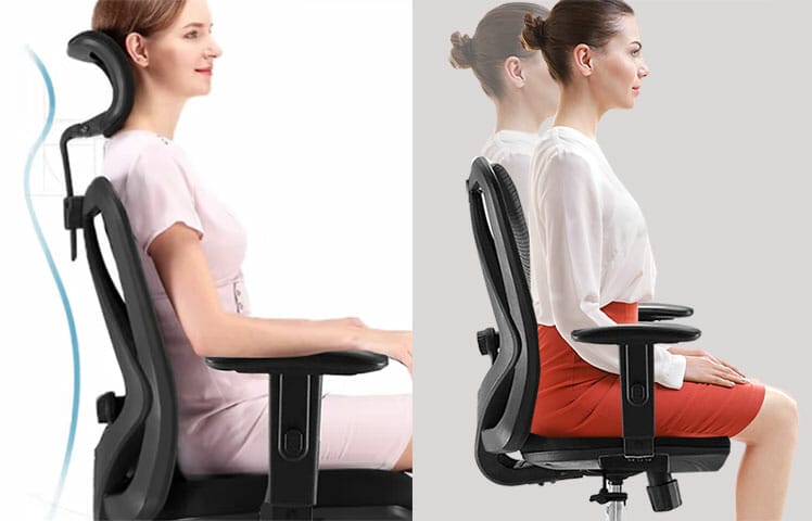 Sihoo M18 headrest