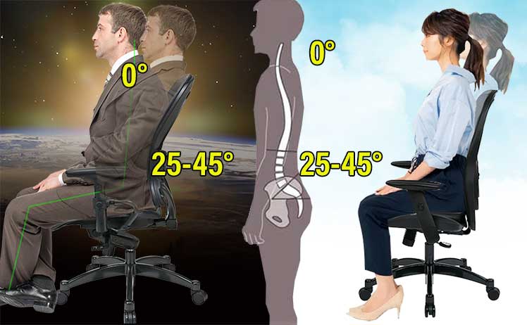 Space Seating backrest concept