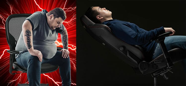 Office chair vs gaming chair for obese people