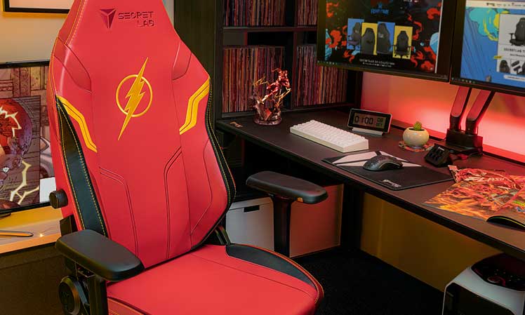 Titan red Flash gaming chair