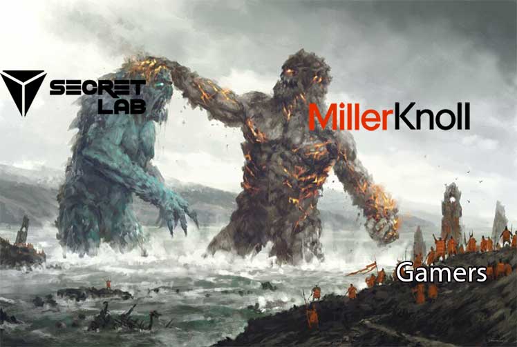 MillerKnoll vs Secretlab esports domination battle