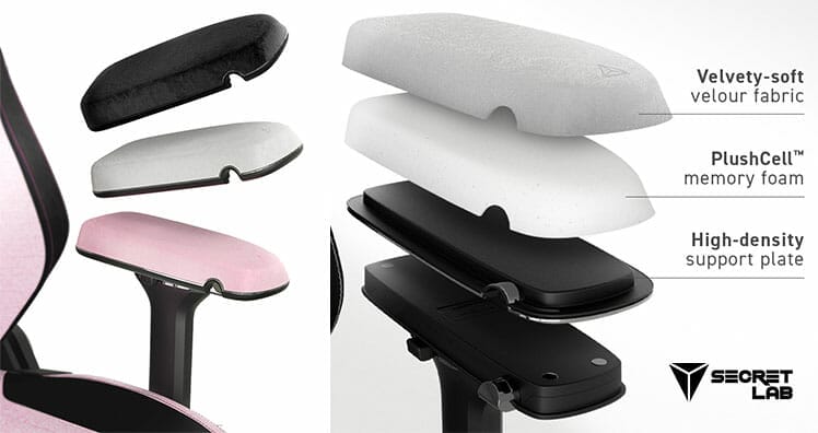 Plushcell armrest colors