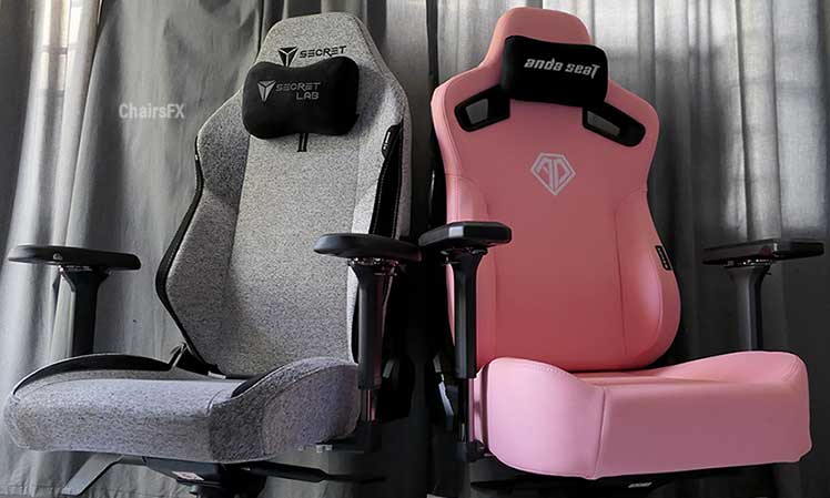 Titan 2022 Series vs AndaSeat Kaiser 3 Series