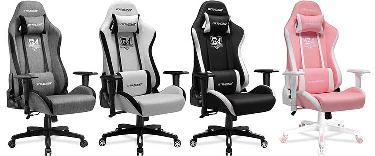 GTRacing Gt5050 gaming chair collection of styles