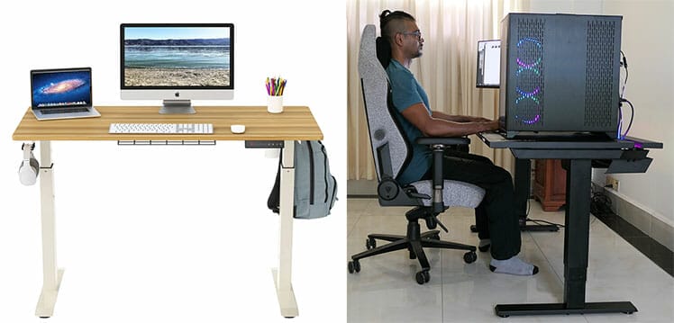 Cheap vs expensive sit-to-stand desk models