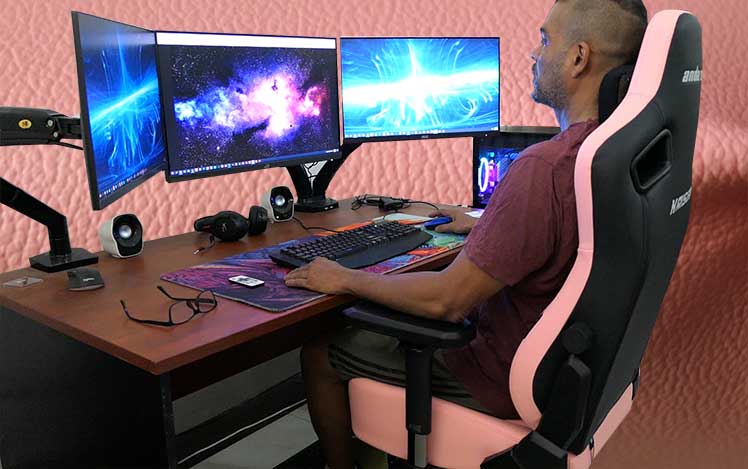 Anda Seat Creamy Pink upholstery