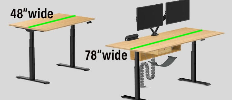 Flexispot Kana Pro sit-stand desk customization options