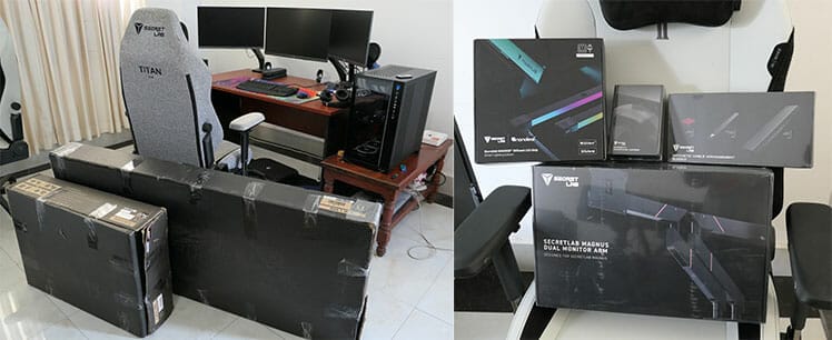 Magnus Pro Desk and Accessory Packages