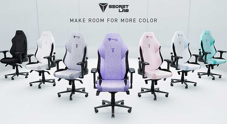 Updated Secretlab Softweave gaming chair collection with new Soda Purple chair
