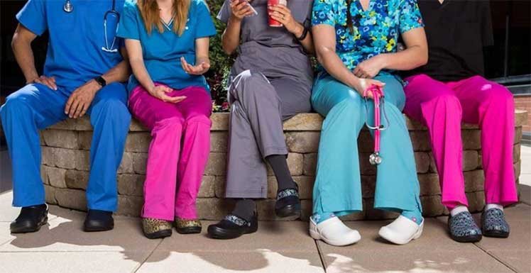 Crocs clogs for health care workers