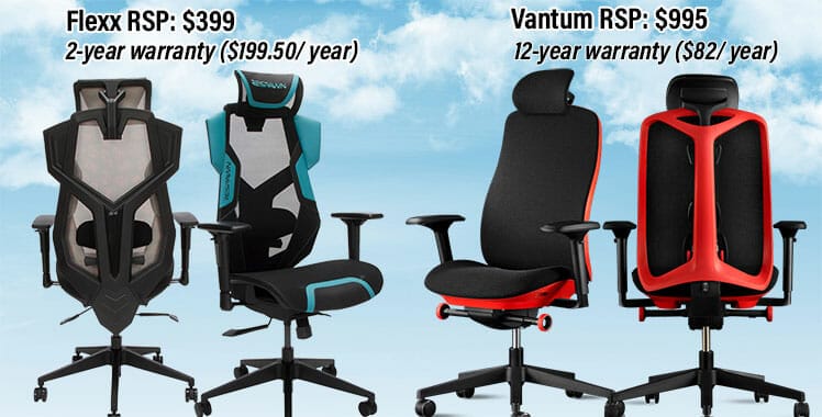 Respawn Flexx vs Herman Miller Vantum