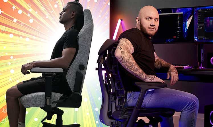Difference between gaming chairs and ergonomic office chairs