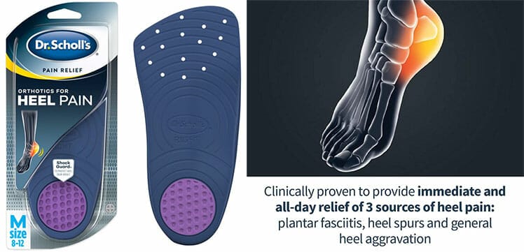 Dr. Scholl’s heel inserts