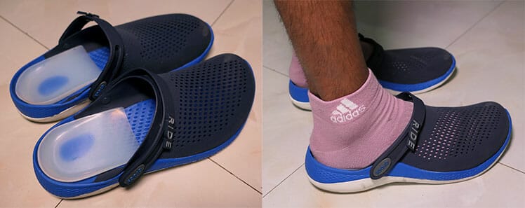 Crocs Literide recommendation for standing desk users