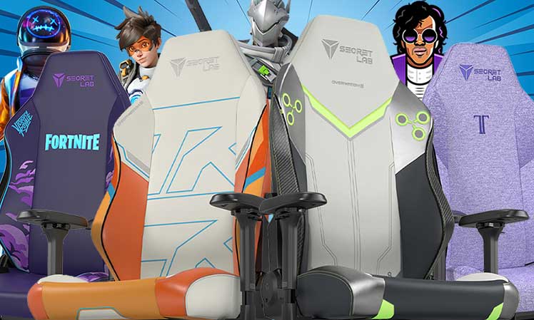 New Secretlab Fortnite and Overwatch 2 chairs