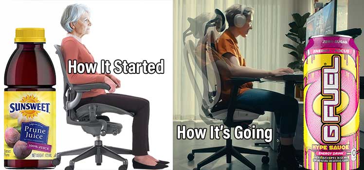 New herman Miller seating concept: Aeron vs Vantum chair