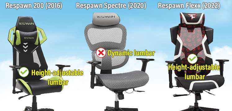 Respawn mesh gaming chair evolution