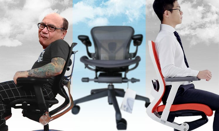 Three of the best mid-back ergonomic office chairs for small sizes