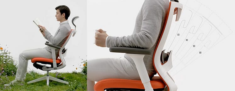 Sidiz T50 backrest recline