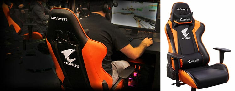 Aorus Gigabyte gaming chair