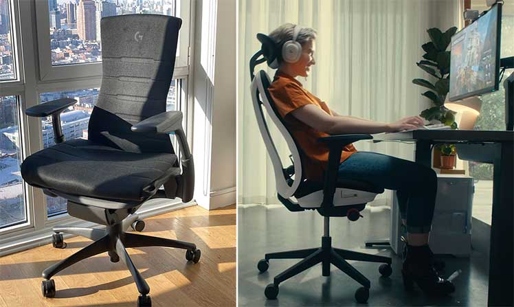 Herman Miller Embody and Vantum gaming chairs