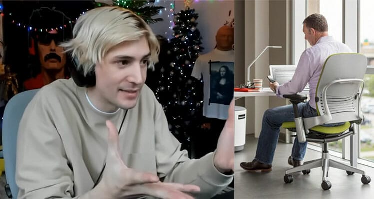 XQC Steelcase Leap chair