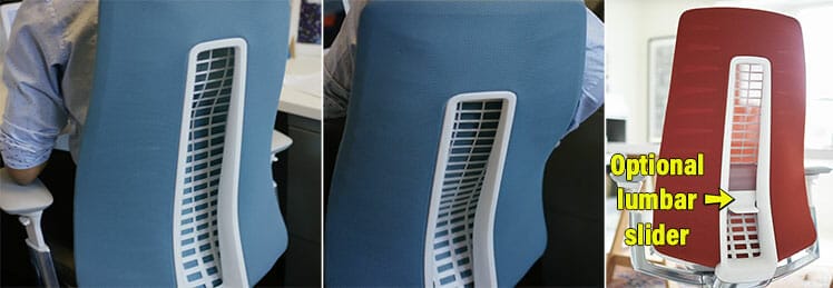 Haworth Fern flexible backrest