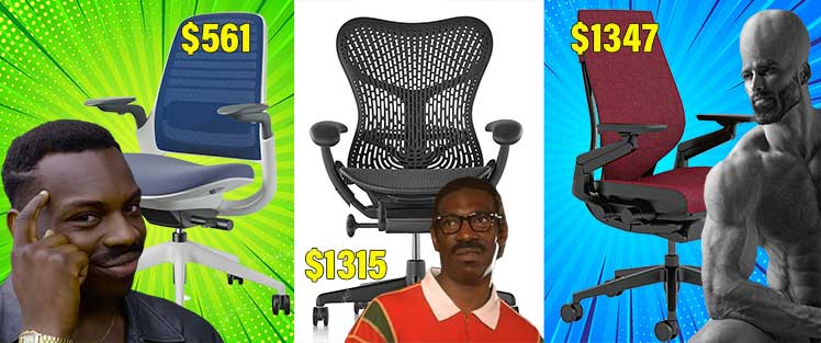 Mirra 2 alternative chair picks: Series 1 and Steelcase Gesture