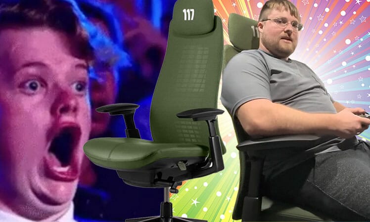 Haworth Fern Halo edition gaming chair