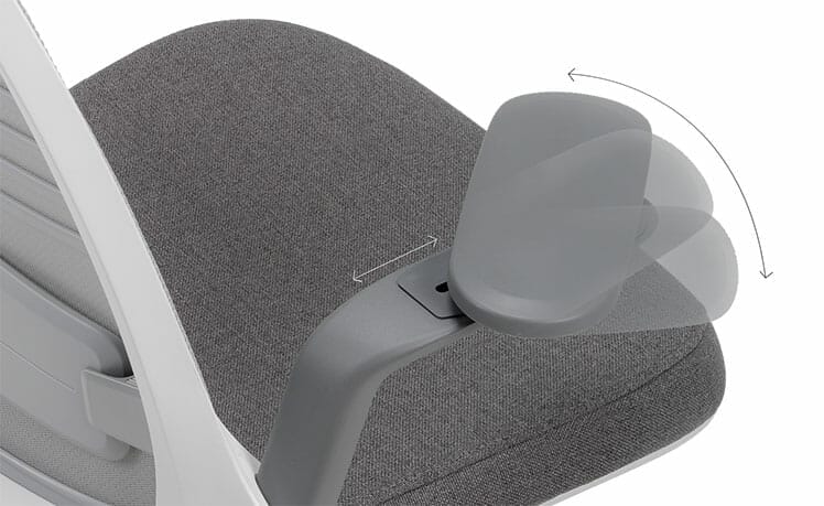 Series 1 armrest rotating function