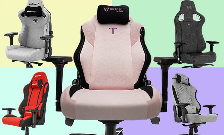 Best fabric gaming chairs 2023