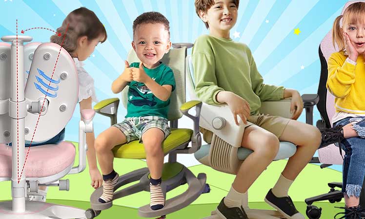 Best ergonomic desk chairs for kids aged 2-12