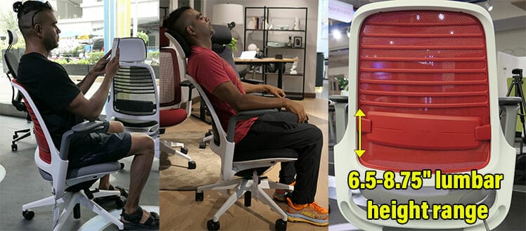 Steelcase Series 1 sizing demo