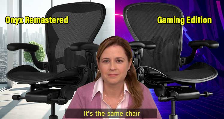 Herman miller best sale aeron for gaming