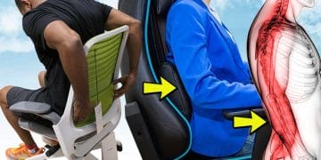 How to use adjustable lumbar support on a gaming or ergonomic office chair tutorial
