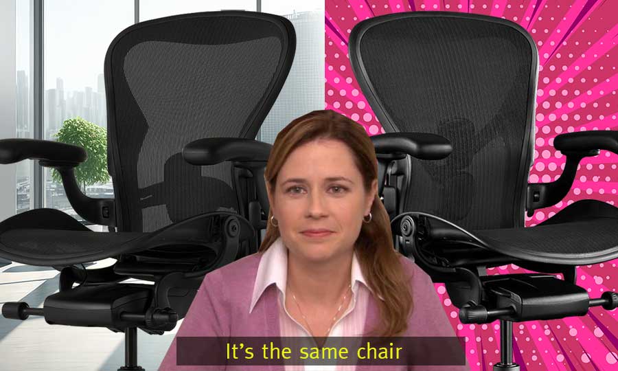 Aeron Remastered Vs Gamming chairs