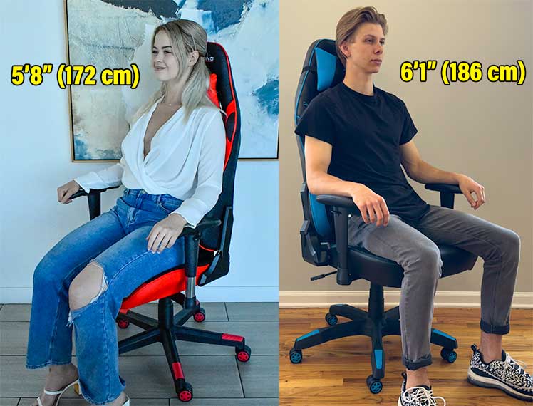 GTRacing Pro Series vs E-Win Knight Series gaming chairs