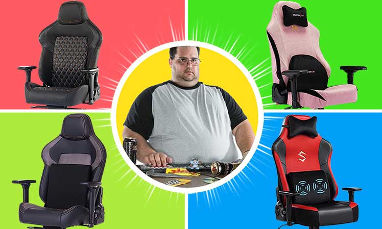 5 Premium XL Gaming Chairs With 400 lbs Support For Big Guys