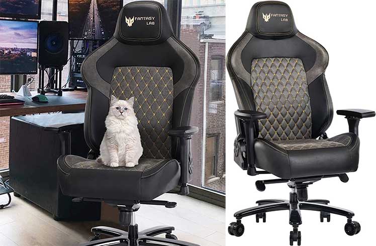 Fantasylab Gaming Chairs Cheap 400 lbs Support For Big Guys