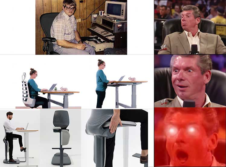 Standing desks are most appealing for modern desk workers