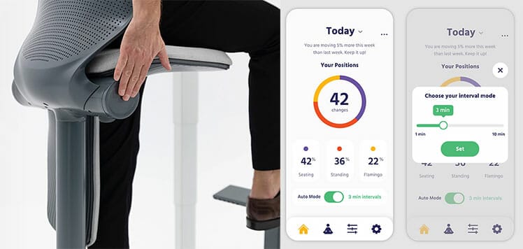 Movably Pro seat control and movement app