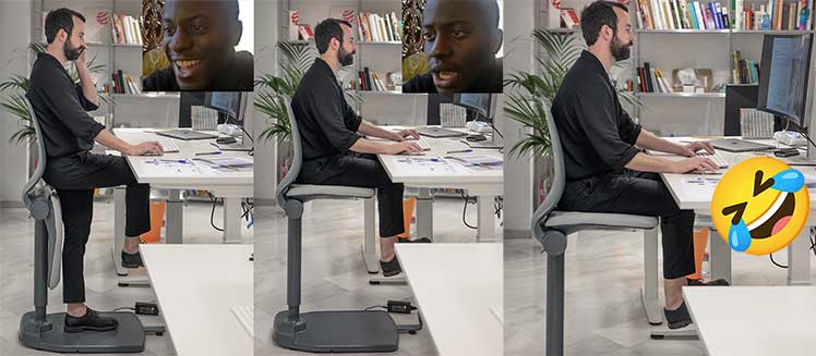 The Movably Smart Chair looks silly at a glance