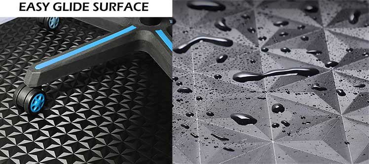 Sallous vinyl floor mat