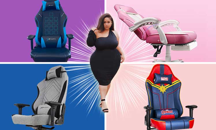 Cheap gaming chairs with wide seats