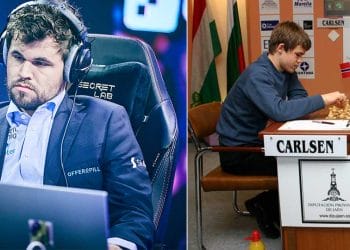 Magnus Carlsen pro chess player ergonomic desk setup