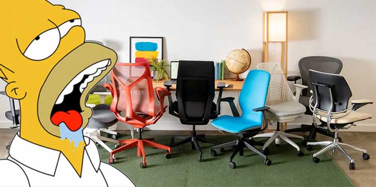 Ergonomic office chair addiction