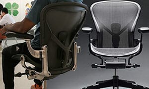 Herman Miller Aeron XL office chair